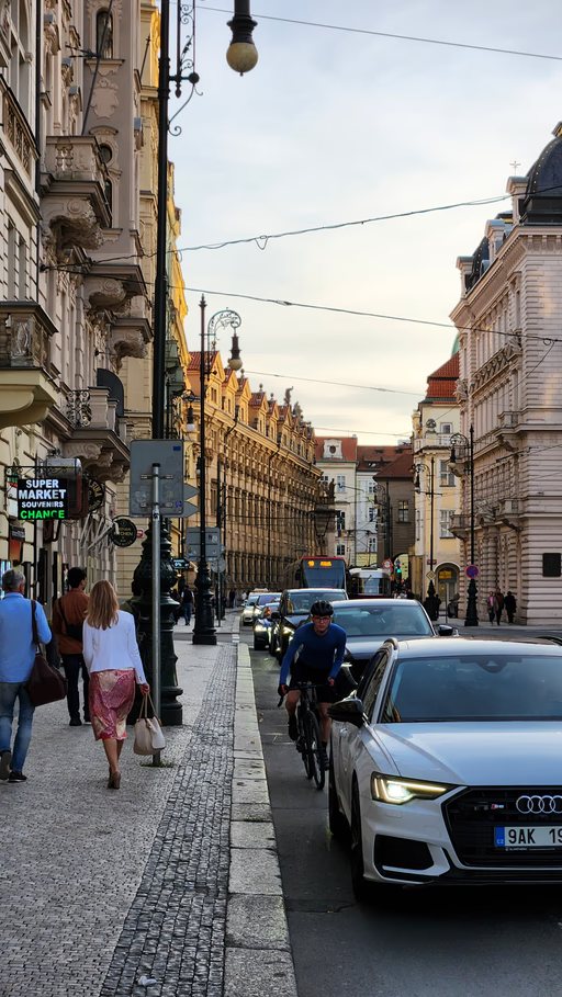 Street photo from Prague